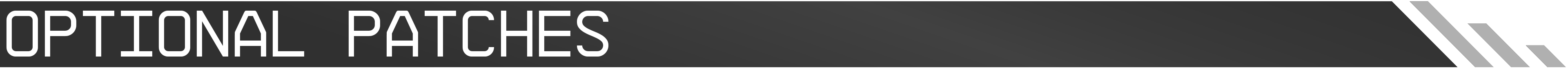 Optional Patches