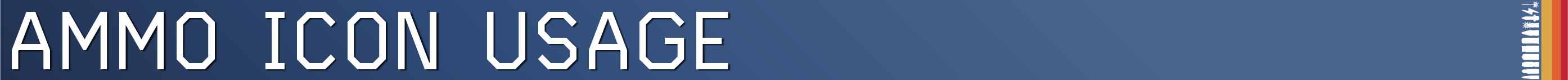 Ammo Icon Usage