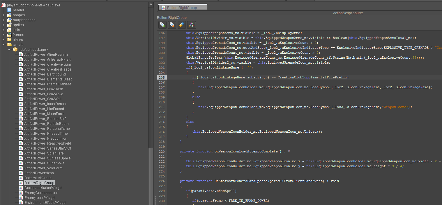 Script import dialog