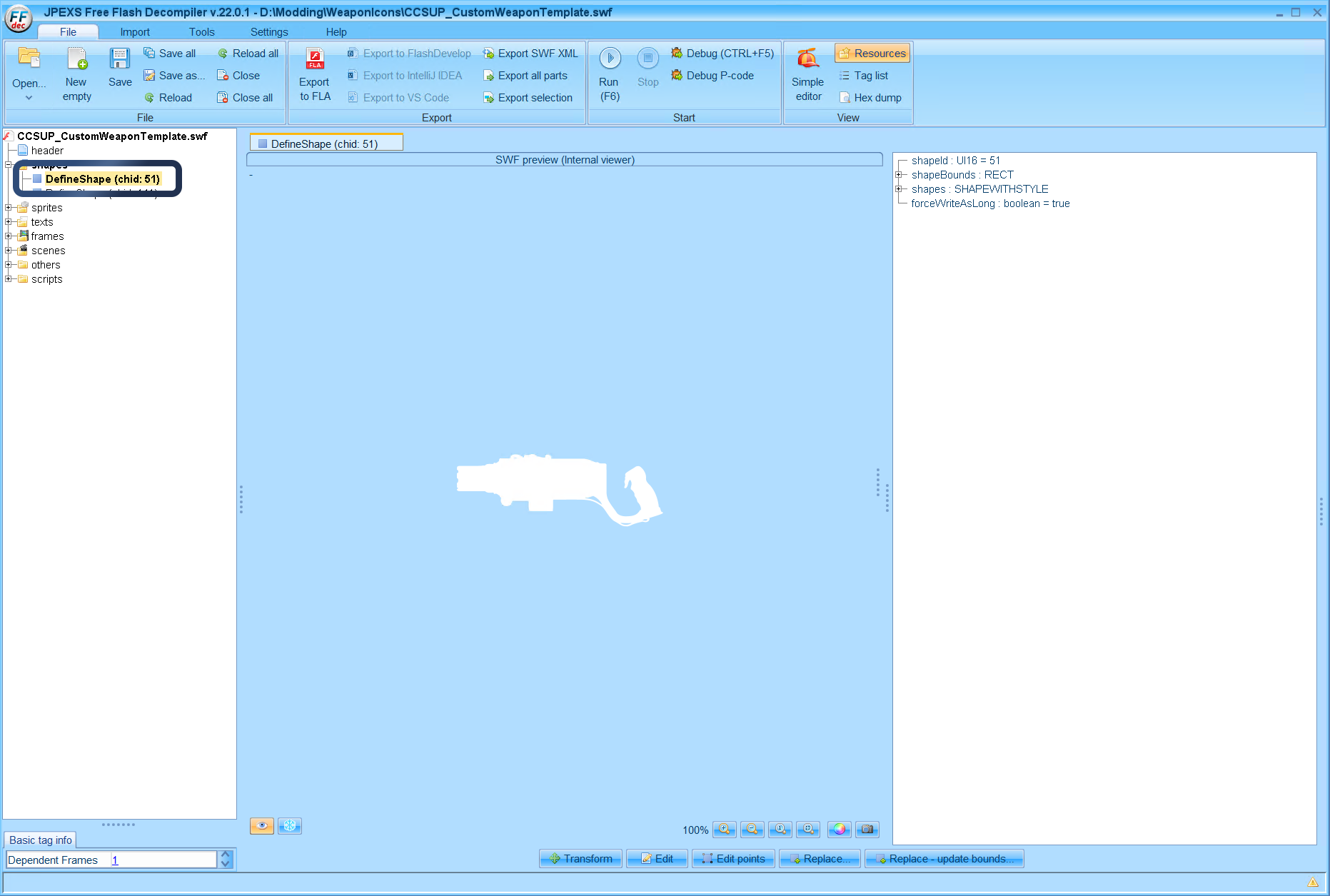 You will see the icon show up and the tree item on the left will go bold which is tell you there is an unsaved change