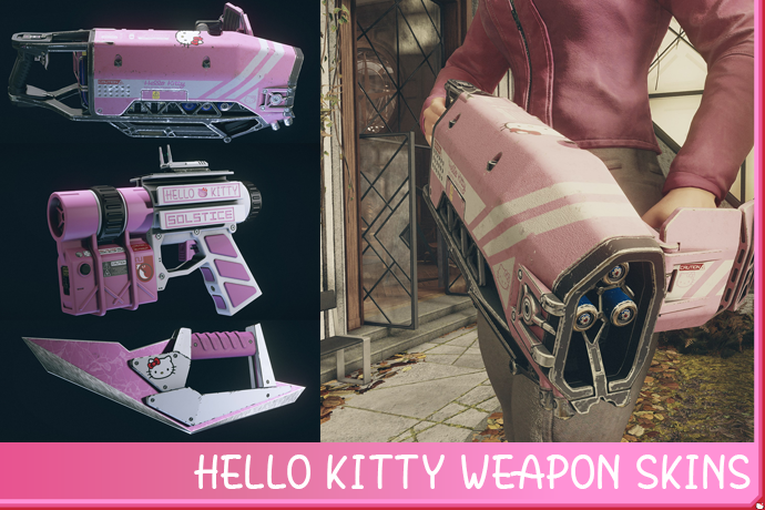 Hello Kitty Weapon Skins